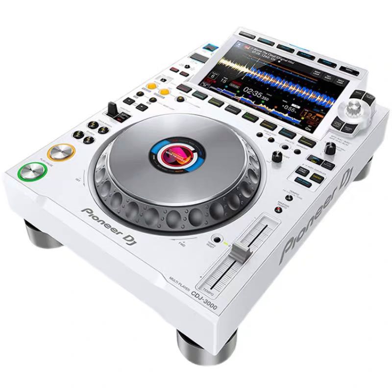 先锋pioneercdj3000碟机djm900nxs2混音台套装白色限量打碟机