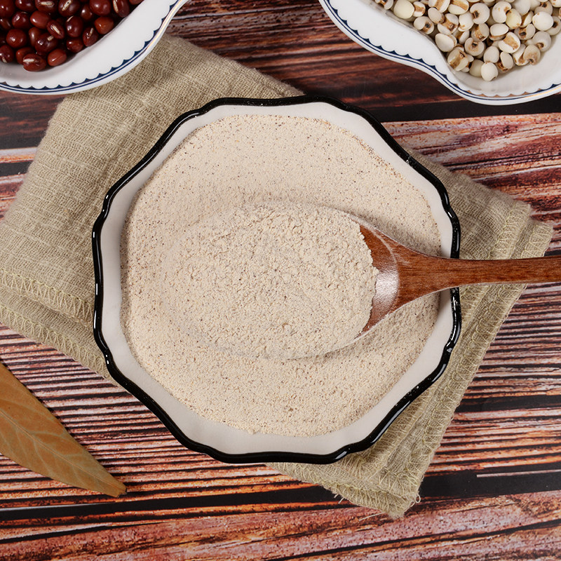 现磨熟红豆薏米薏仁粉早晨早餐晚餐代餐非无糖食品饱腹感杂粮营养