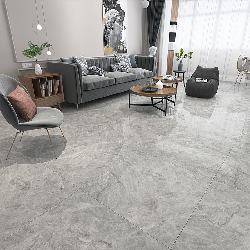 瓷砖地砖东鹏灰色800x800客厅地板板砖全抛釉砖釉面砖