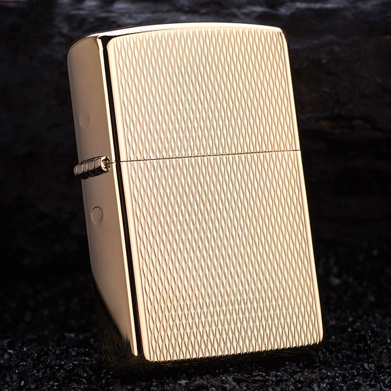 正品zippo打火机金色铁丝铁丝网网纹千丝万缕魅影网织zippo