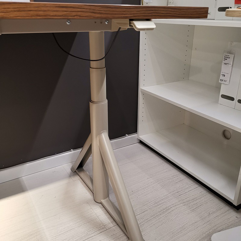 宜家代购欧式伊朵森可电动可调调节升降坐站书桌