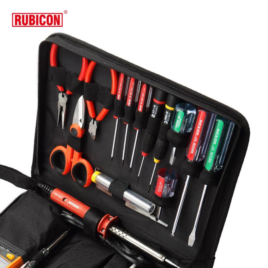 进口罗宾汉rubicon电工工具套装组套工具包电讯rts-34组合套装