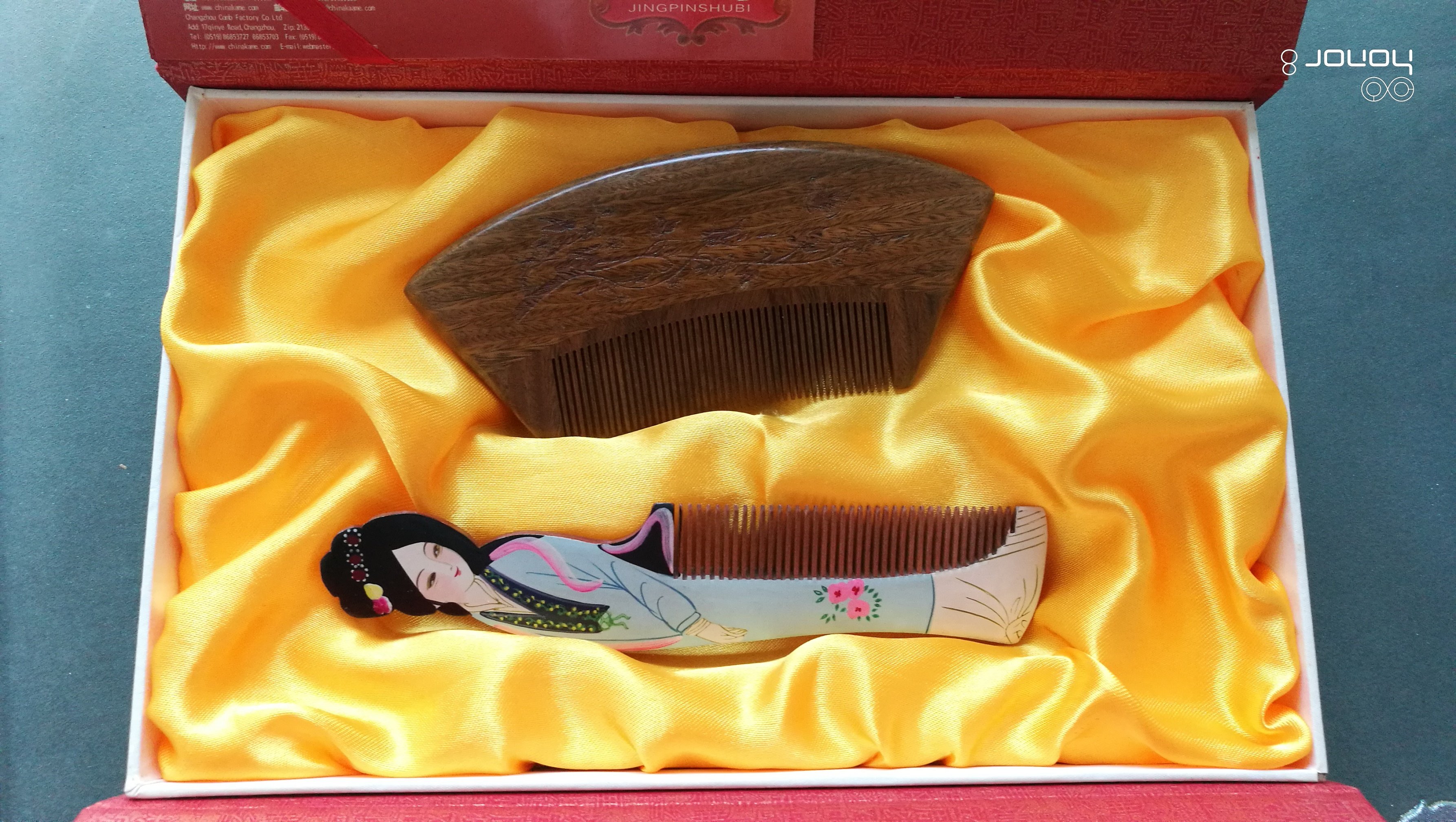 非遗常州白象梳篦精制天然檀木梳子个人清洁梳子