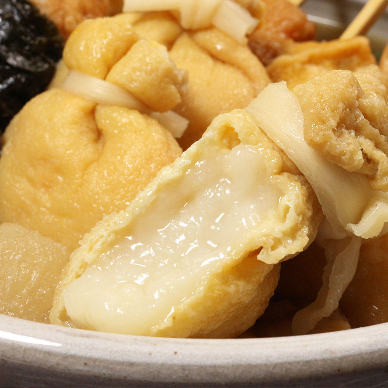 关东年糕福袋10枚豆捞火锅食材冒菜豆腐包丸子鱼丸