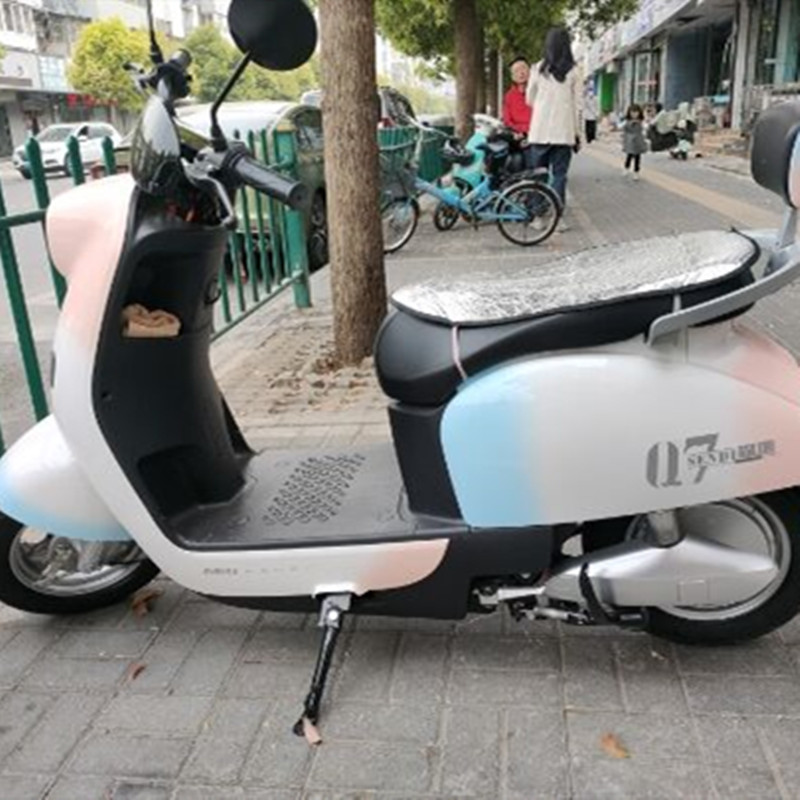 森地q7电动车脚垫sd600dqt-3电摩坐垫踩踏脚板垫子电动车脚垫