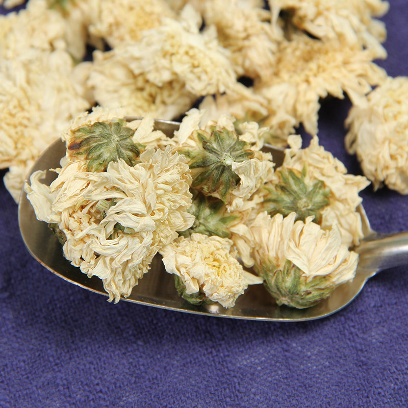 菊花花茶黄山贡菊头茬正宗50g搭配枸杞明子养生茶