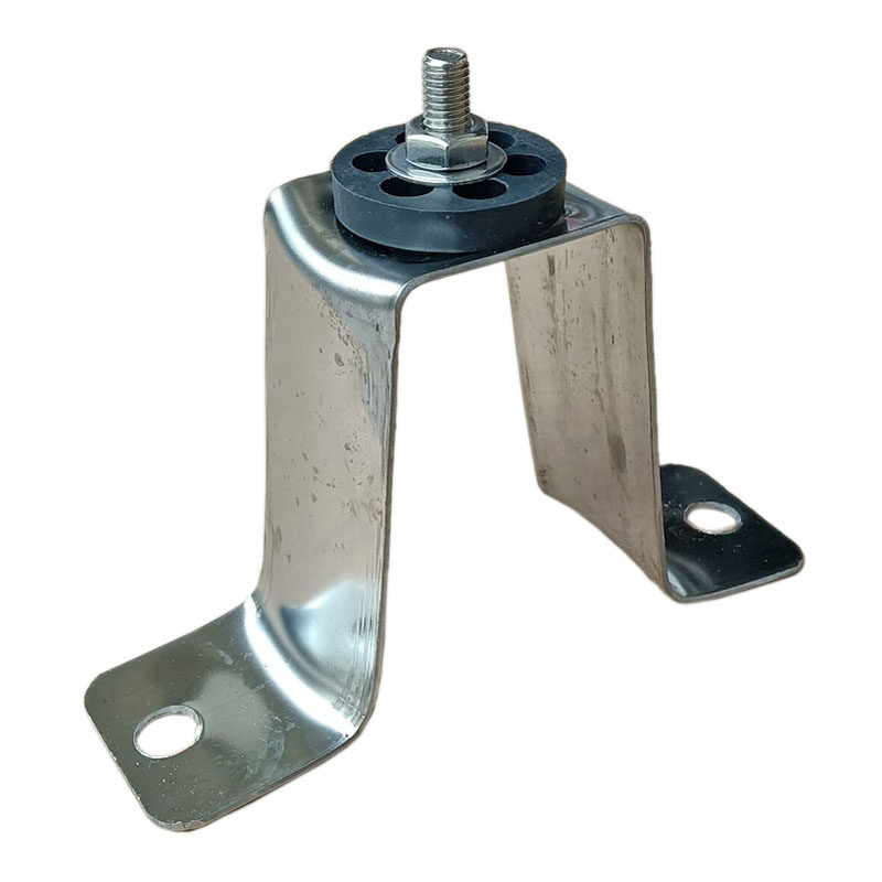 加厚1-2-5p匹空调通用地架不锈钢空调外机底座减震托架落地支架子