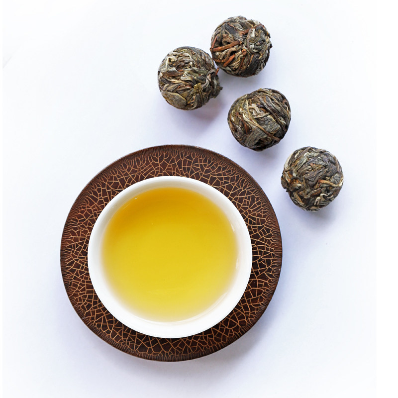 卖克茶叶2019易武高杆古树小龙珠云南普洱茶生茶小沱茶500克散装