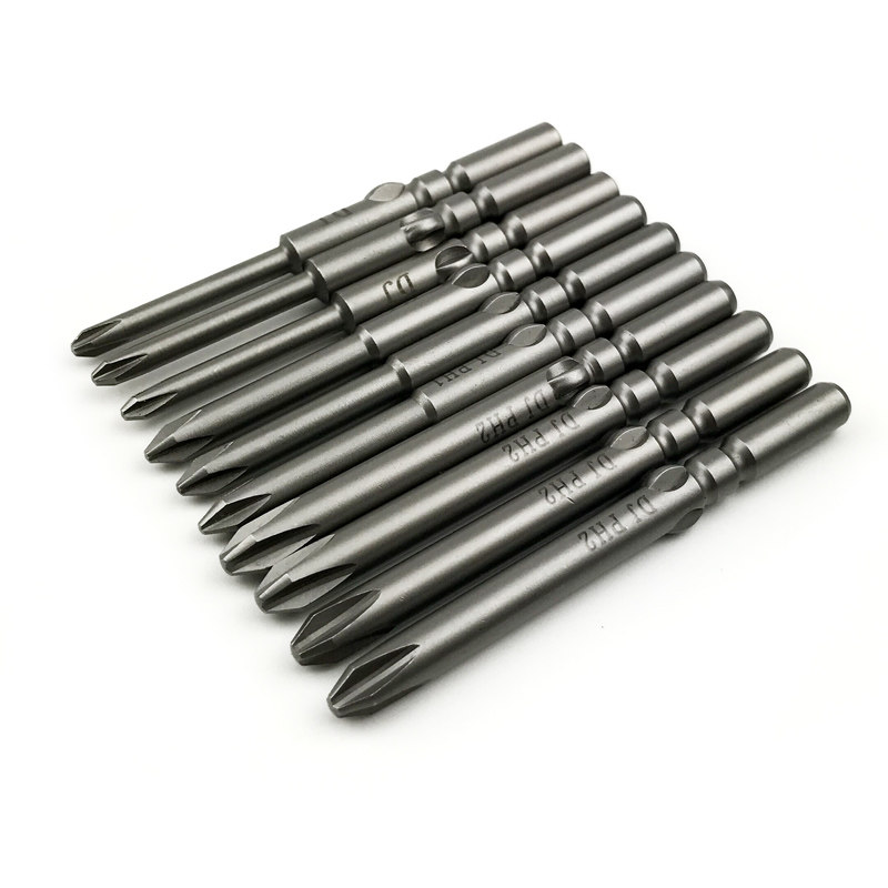 日本s2钢东进电批头5mm电动螺丝批刀头电批咀风批嘴 60mm批头