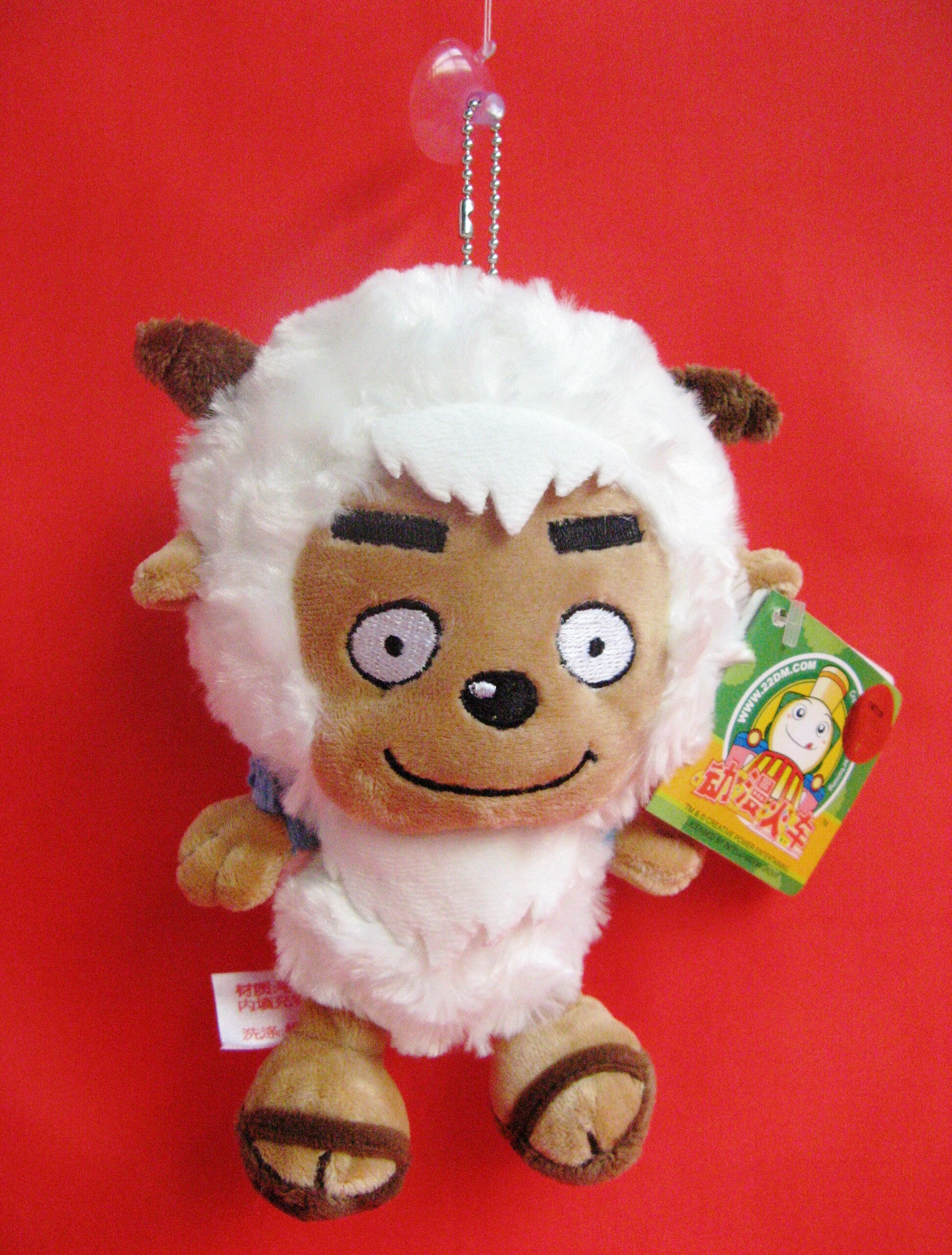 挂件 布娃娃玩偶毛绒玩具喜羊羊和灰太狼公仔 车饰 生日礼品 - 女性