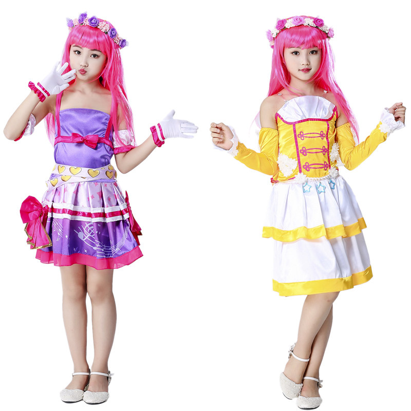 服装菲梦少女乔可欣动漫小童夏装公主裙超洋气连衣裙