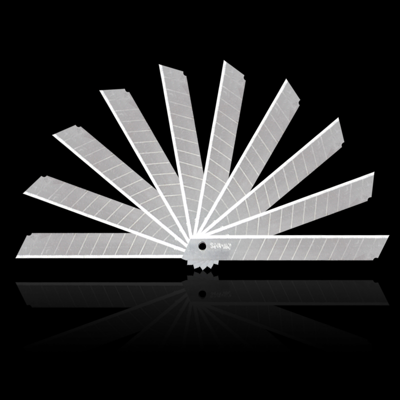 刀片可得优18mm10片手工裁剪布裁剪墙纸壁纸大号刀片