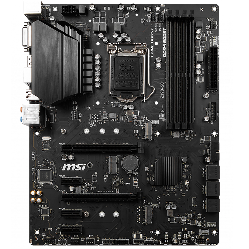 msi微星mpgz390gamingplusz390apro电竞竞板主板