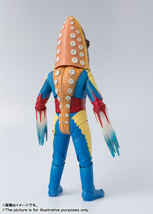 现货万代shf美特龙梅特美特隆星人赛文奥特曼metron手办