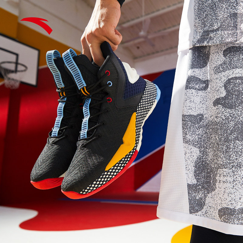 球鞋安踏男鞋篮球2021秋季新款运动鞋子实战战篮球鞋