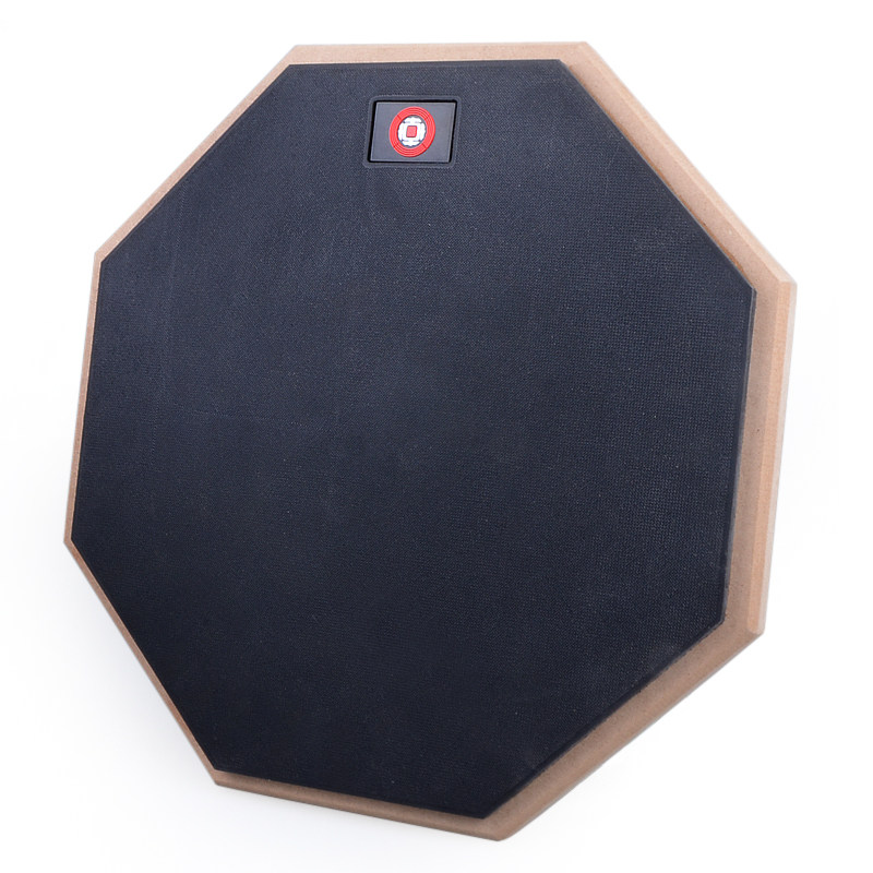 吉声12寸哑鼓垫 架子鼓练功垫 哑鼓 打击板 练习古典 送鼓棒