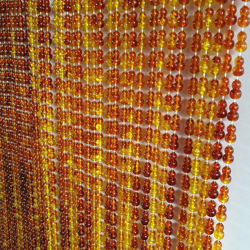 爱相珠珠帘子塑料门帘葫芦挂帘家用隔断亚克力珠帘