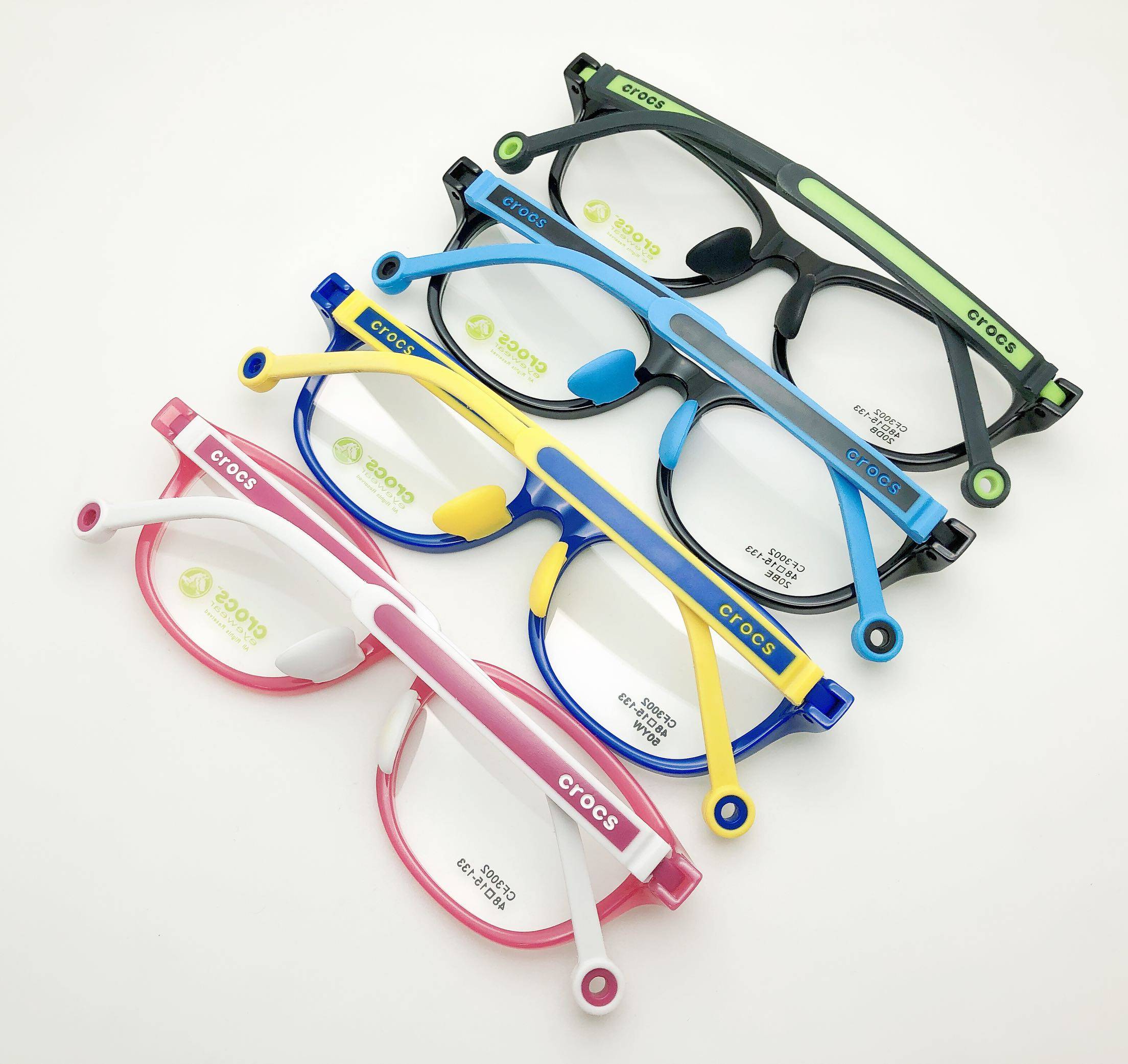 儿童crocs蓝光眼镜超轻硅胶远视散光纠正度数眼镜架