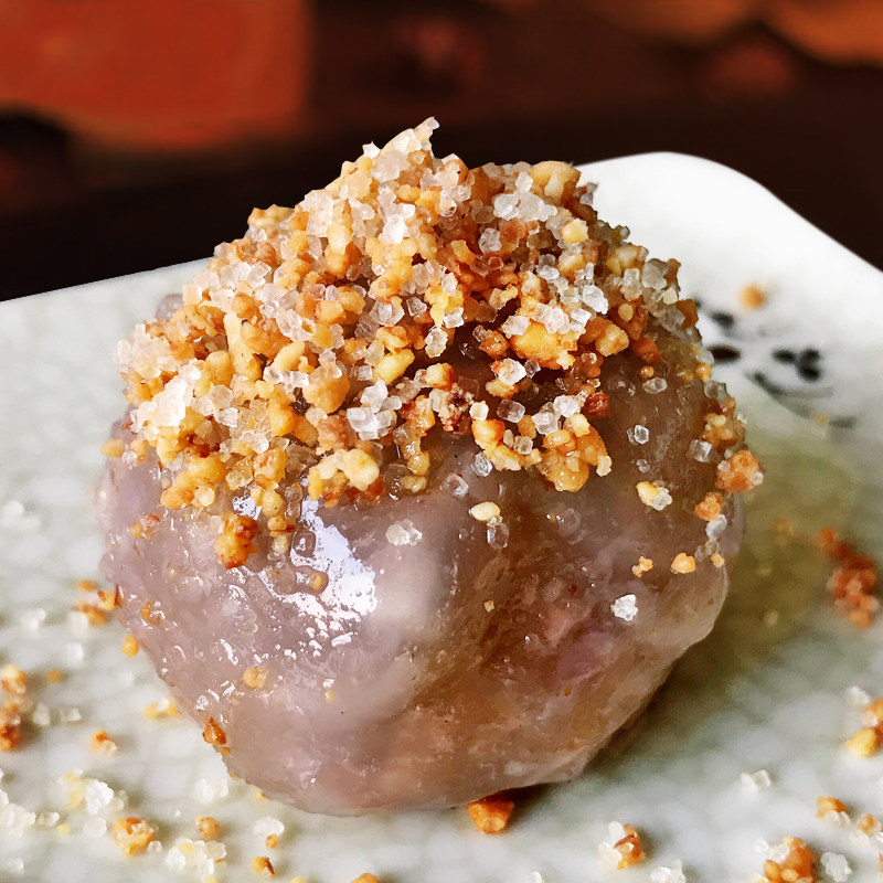 晋江衙口手工超群包心芋福建泉州特色芋圆