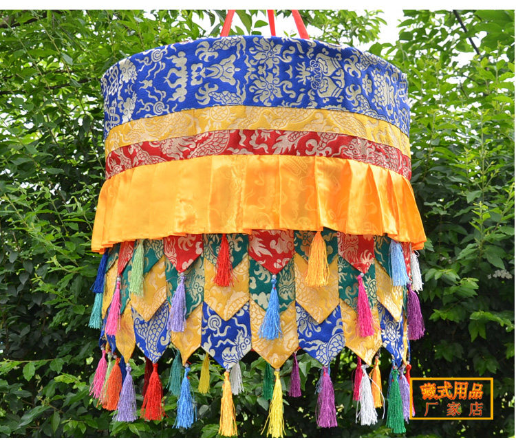 藏传佛教佛堂装饰宝伞尼泊尔佛教用品佛幢圆幡经幢幢幡胜利幢