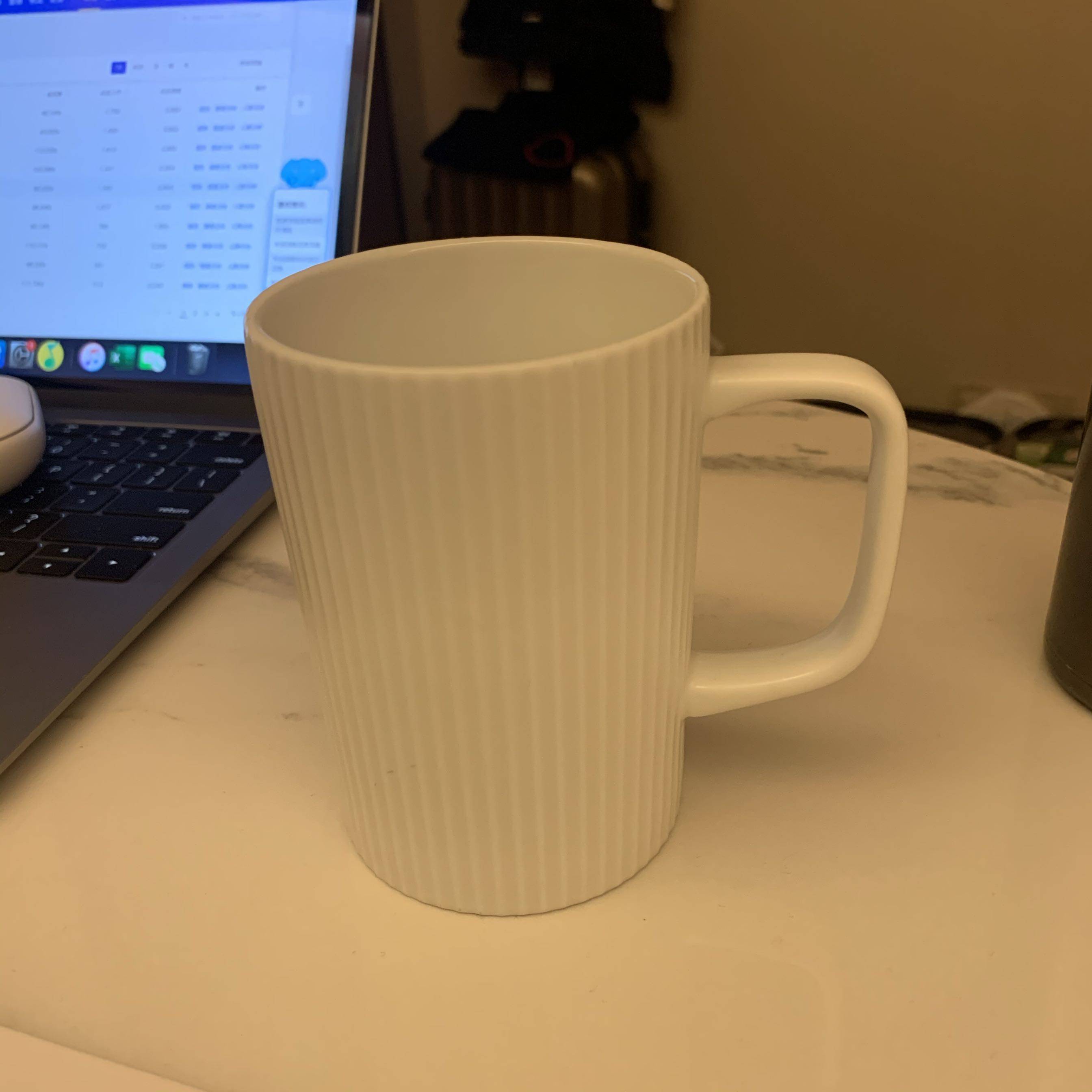 全季酒店同款杯子马克陶瓷水杯茶具高颜值磨光马克杯