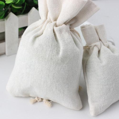 香包端午节香囊麻布布包白色白色棉棉布袋子空袋香包