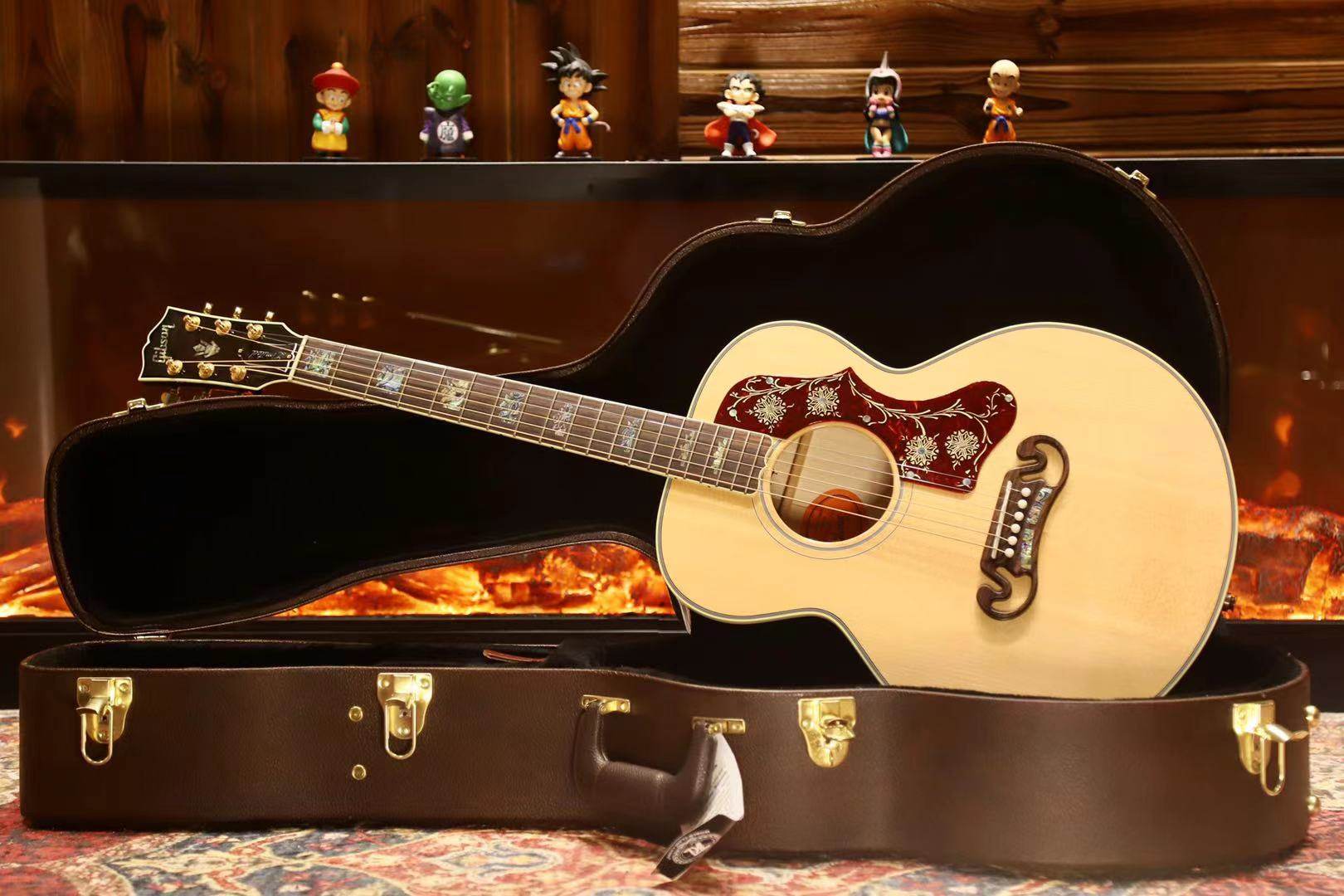 盐城琴行gibson吉普森sj200parlorcustom系列赵雷同雷同吉他民谣吉他