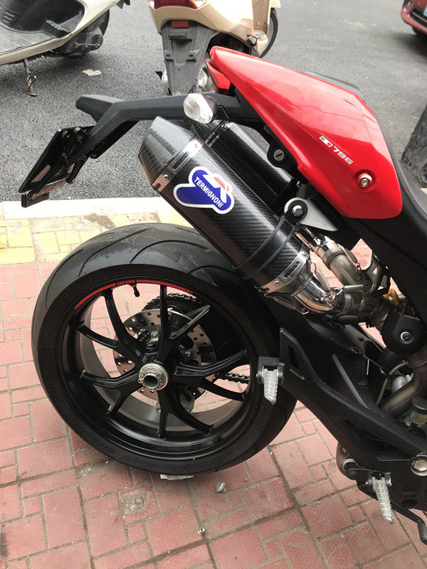 杜卡迪特米排气ducati改装摩托车排气管
