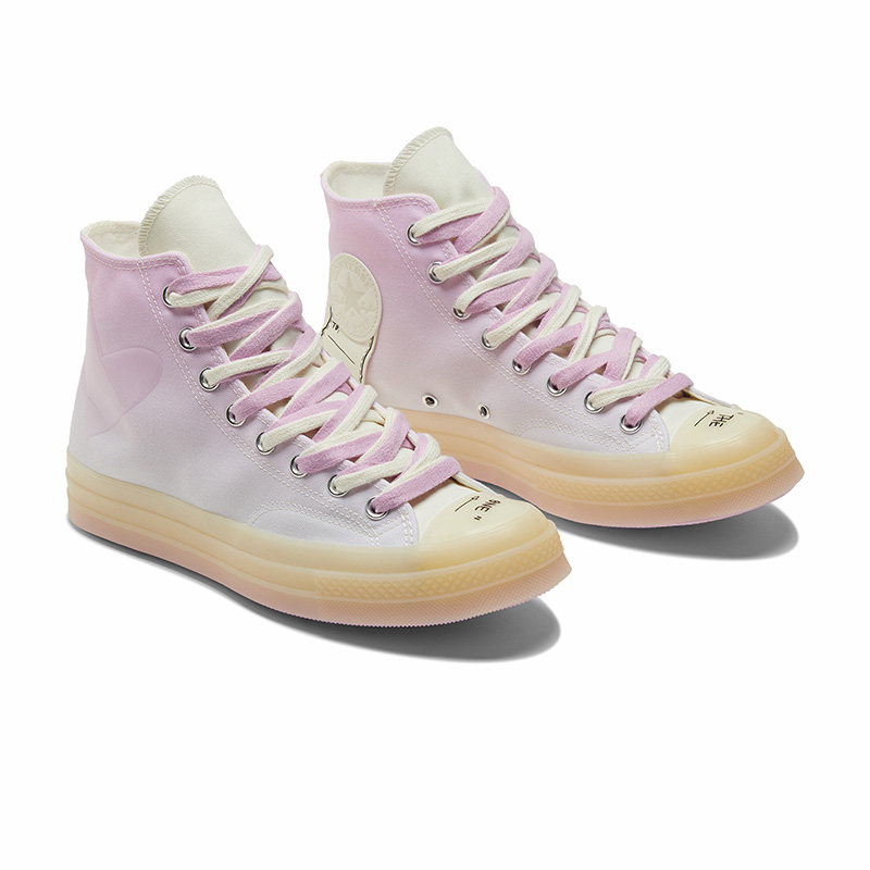 converse匡威chuck情人节系列七夕高帮渐变运动帆布帆布鞋