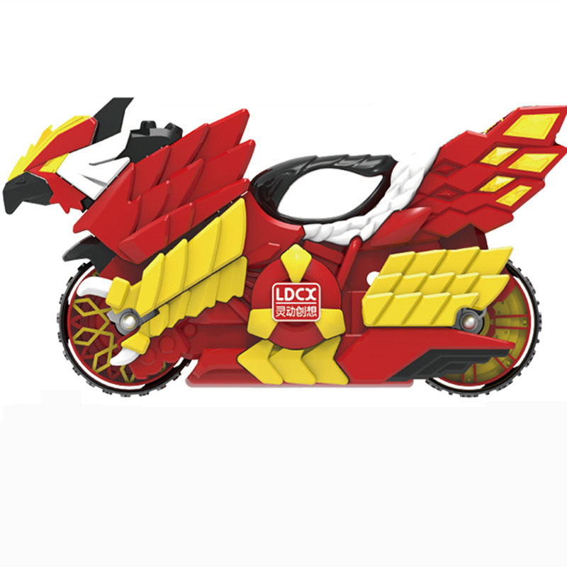 灵动创想魔幻陀螺第五代梦幻摩托车发射前后双旋风火轮陀螺