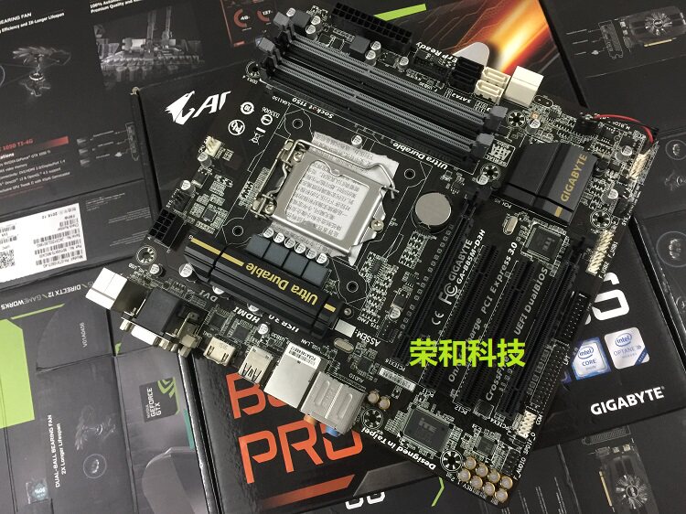 充新gigabyte技嘉b85md3h1150针ddr3b85豪华小板i5主板