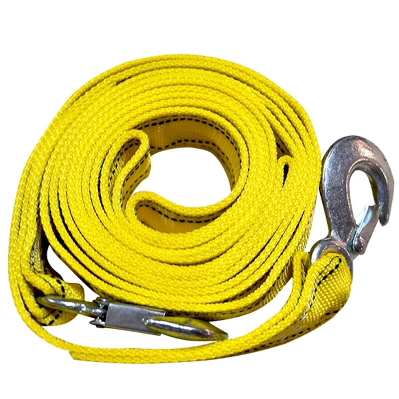 汽车车用拖车钢丝拉车应急越野牵引5米8吨拖车绳