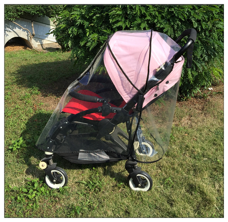 bugaboo bee5bee3婴儿推车通用雨罩防风防雨雨衣全罩式超大雨披