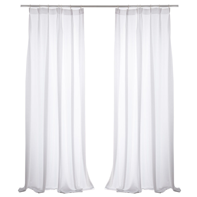 拒绝窗帘飘窗窗纱遮光阳台隔断纱帘沙窗偷窥定制窗帘