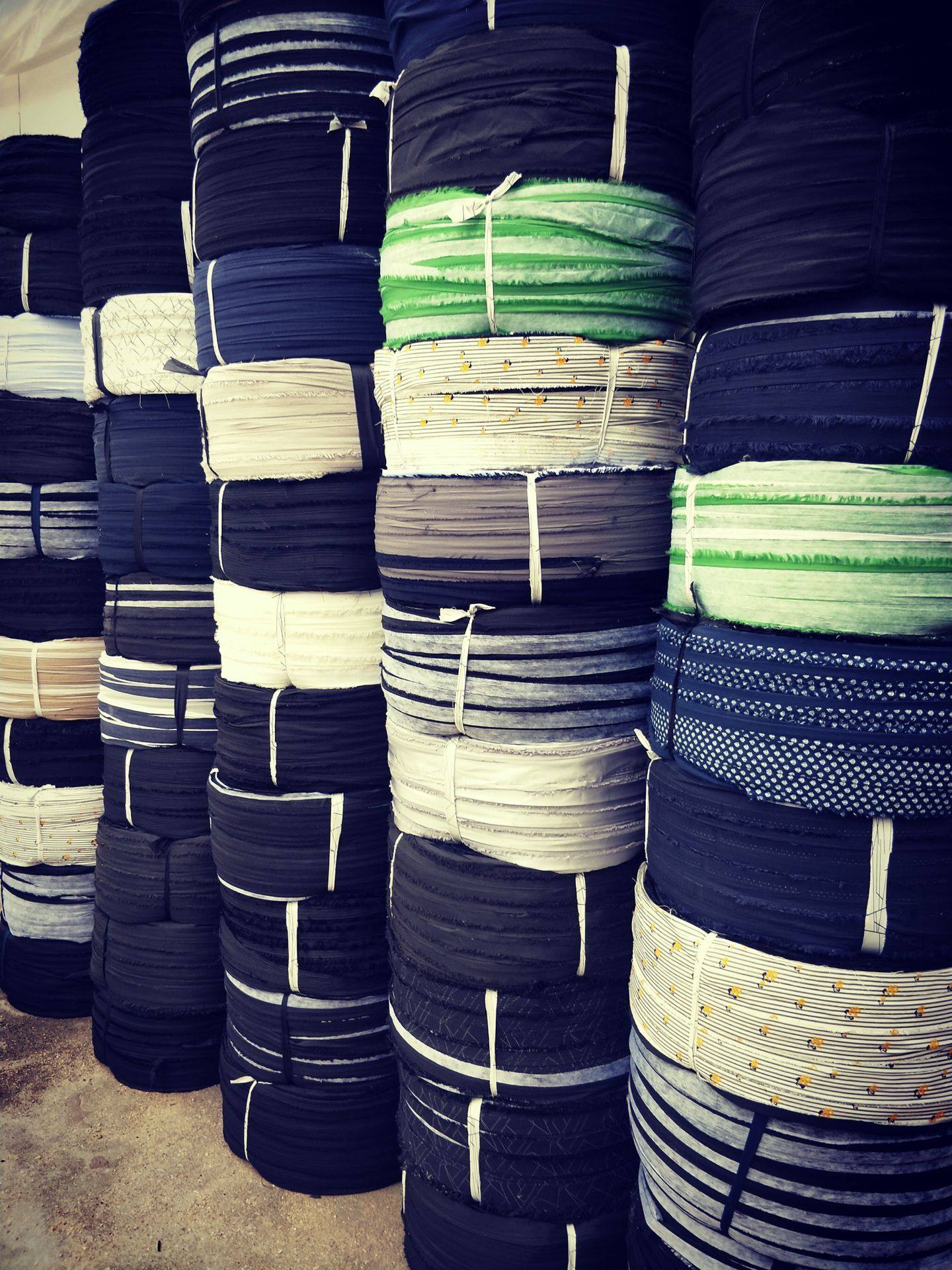 农业园林超长布条废布布带果树拉枝捆绑定型丝带