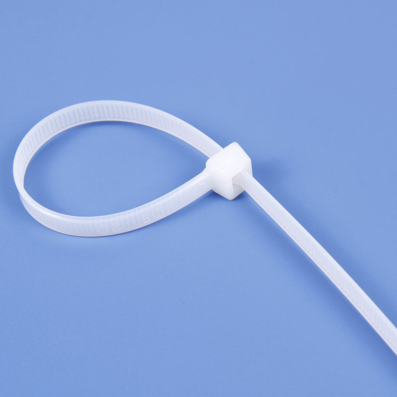 永达扎带 8*500mm 自锁式尼龙塑料扎带250条束线捆绑带白黑色