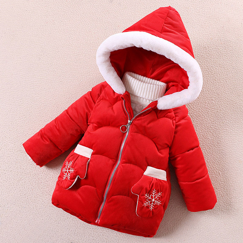 童装女童棉衣2020新款卡通宝宝冬装加厚小孩棉袄