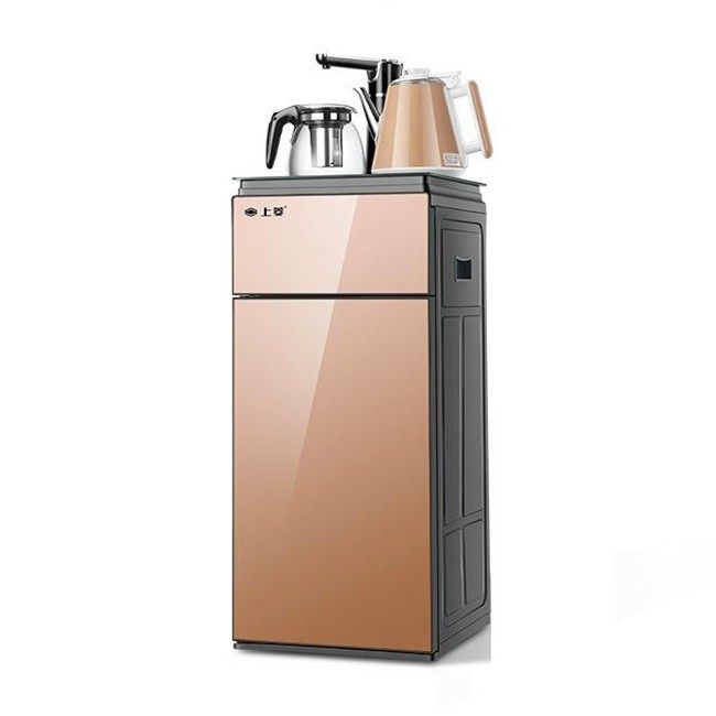 新款全自动茶吧机置顶温热饮水机智能语音声控液晶茶吧机