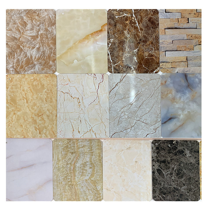 2mm仿大理石pvc板免漆装饰uv板材背景墙ktv酒店宾馆工装石塑板—免漆