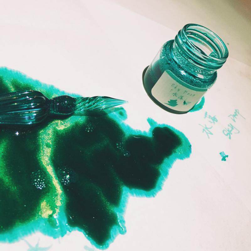 starryink星墨水落星空彩色手工墨水水玻璃钢笔笔用墨水