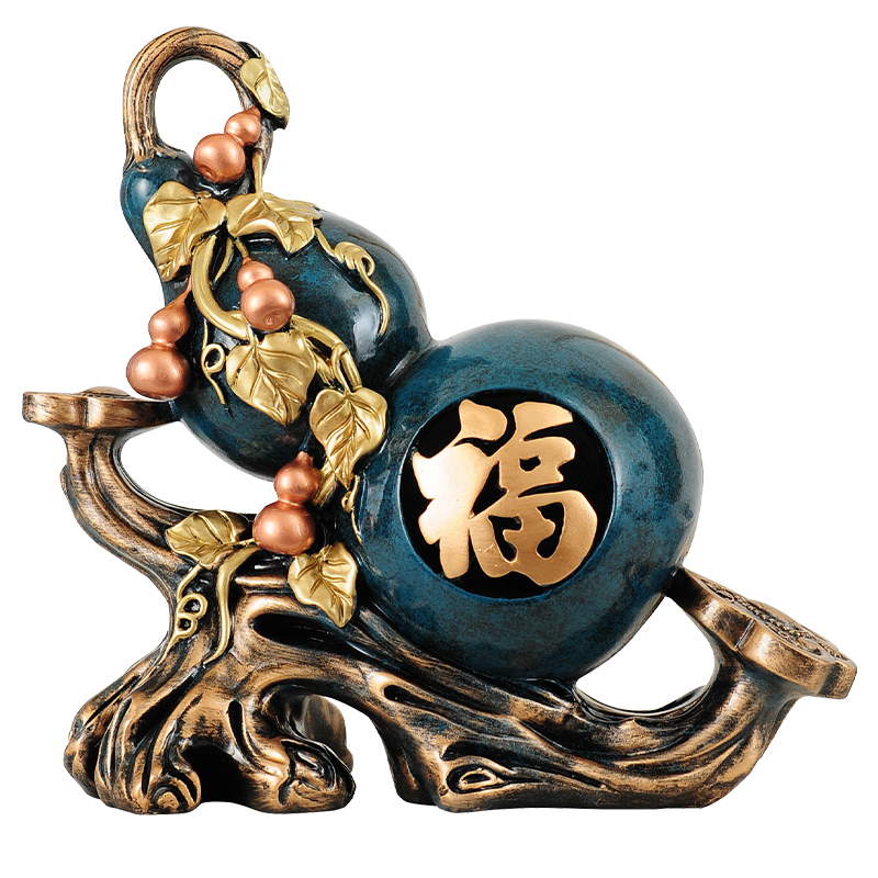 招财葫芦存钱罐摆件创意客厅玄关电视柜酒柜装饰福禄乔迁新居礼品