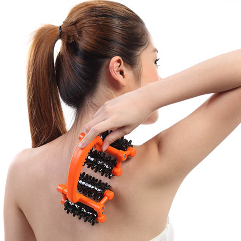 按摩器达贺月球车按摩家用全身健身太空空车滚轮按摩滚轮