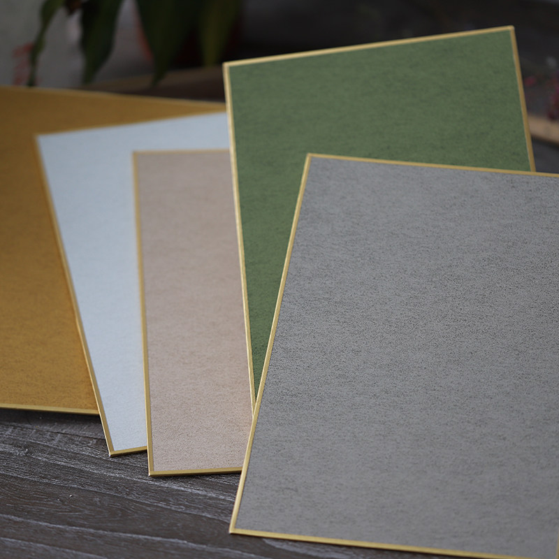 同和纸庄 楮笺卡片镜片宣纸空白卡片纸镜片卡纸国画书法宣纸卡纸