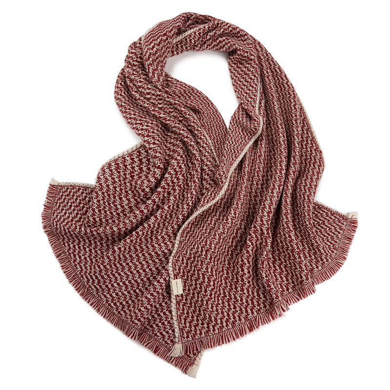 秋冬季厚款编织羊绒围巾女高高端cashmere披肩两用围巾