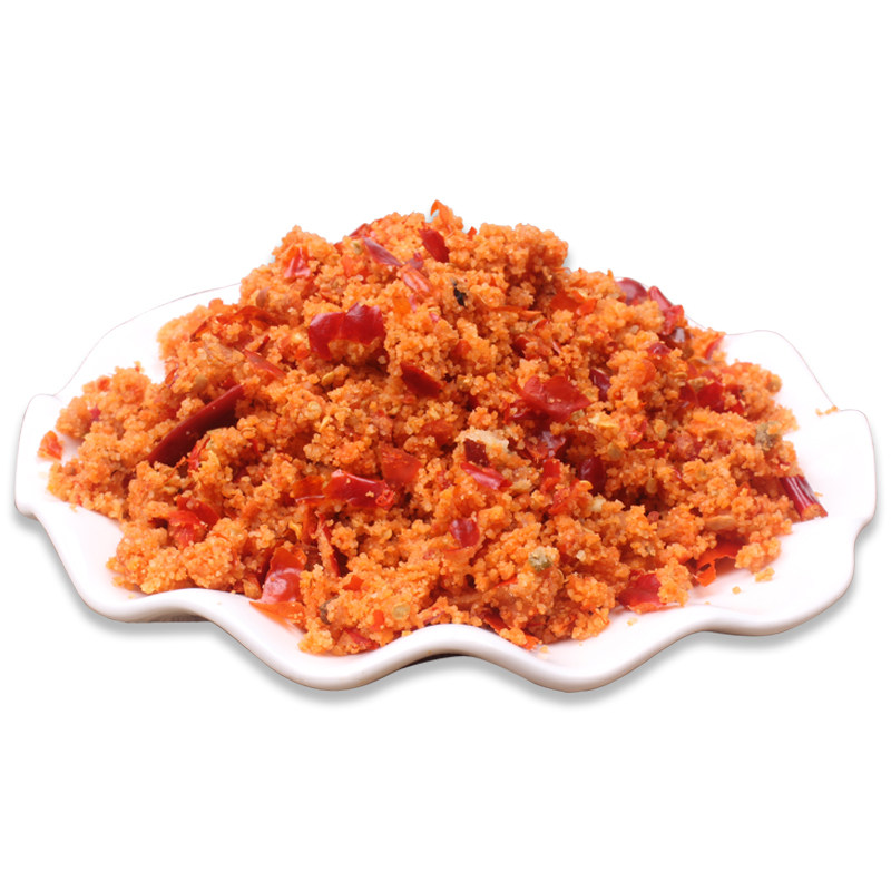 【买2送1】贵州特产酢辣椒土家榨广椒海椒渣新鲜渣海椒炸胡椒500g