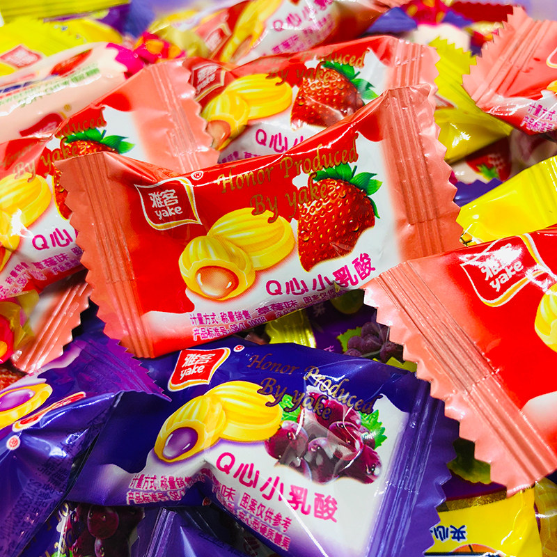 雅客喜糖混合糖果结婚专用高端散装什锦婚礼喜糖