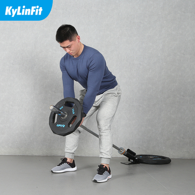 杠铃炮筒爆发力核心地雷炮架硬拉划船腹肌背健身器力量训练器械