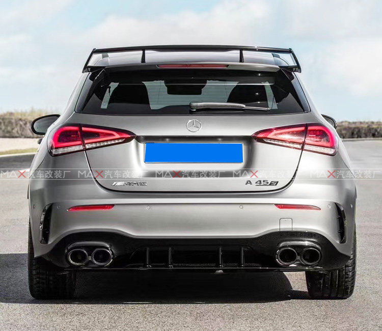 1922款尾翼高尾翼钢琴amg奔驰包围装小改装a45s尾翼