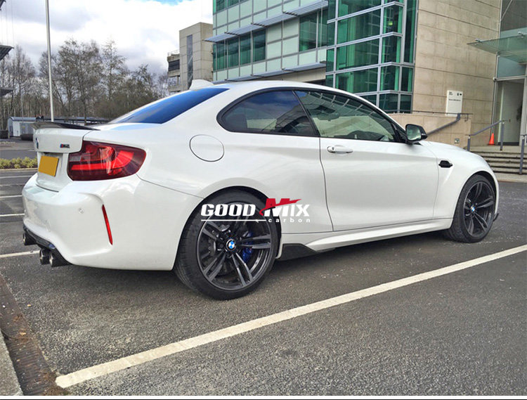 m2改装尾翼16-20款f87宝马包围m-performance碳纤维尾翼