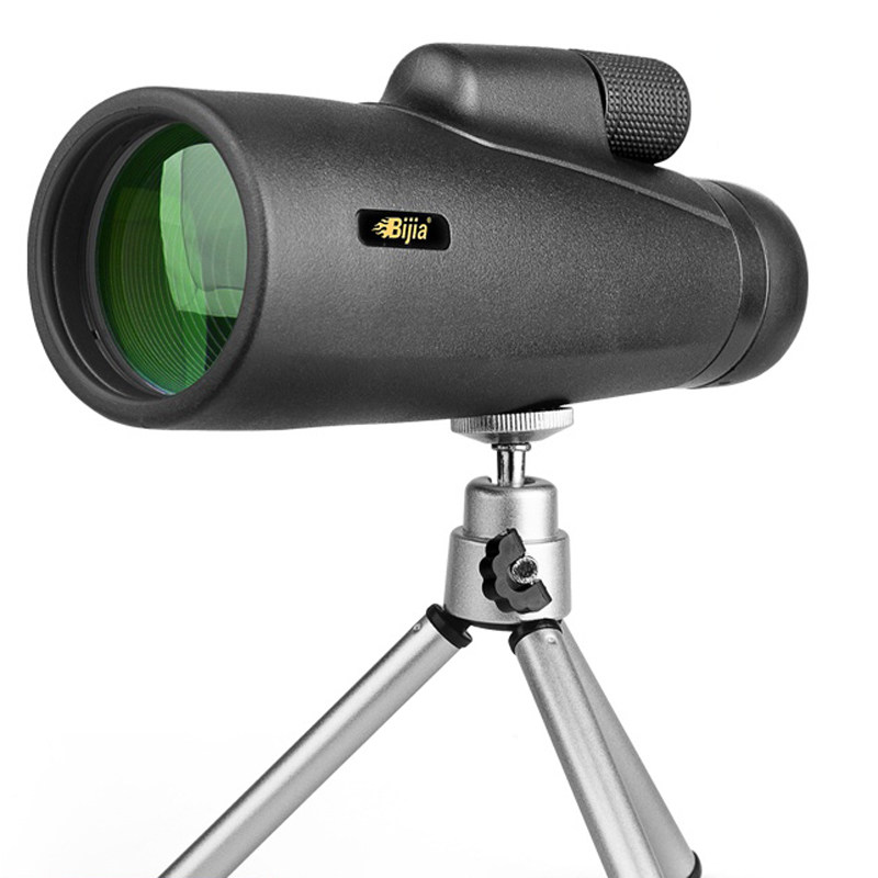 bijia单筒望远镜高倍高清微光夜视户外赏月便携普通望远镜